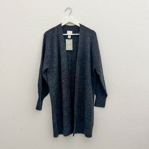 Gray Long Cardigan (S)